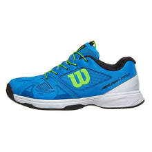 Load image into Gallery viewer, Wilson Rush Pro QL Blue Junior Tennis Shoes
 - 3