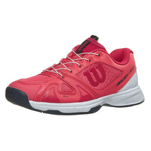 Load image into Gallery viewer, Wilson Rush Pro QL Pink Junior Tennis Shoes
 - 2