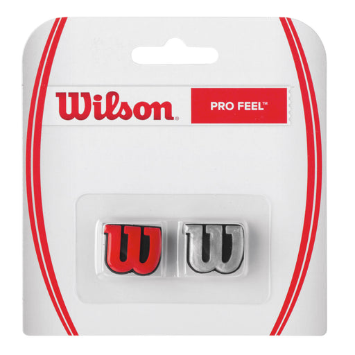 Wilson Pro Feel Racquet Red/Silver Tennis Dampener - Default Title