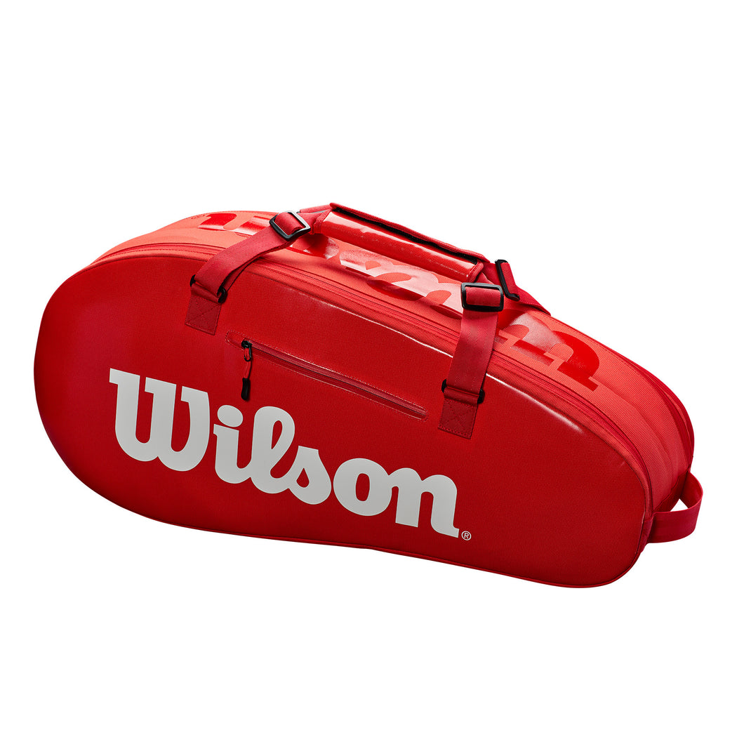 Wilson Super Tour 2 Compartment RD Sm Tennis Bag - Default Title