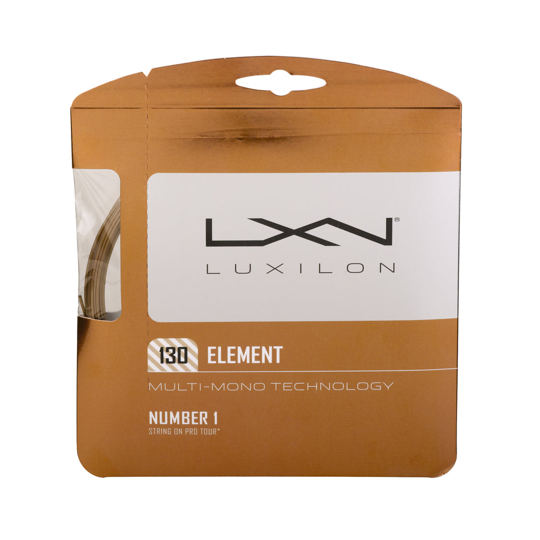 Luxilon Element 130 16g Tennis String - Default Title