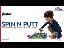 Load and play video in Gallery viewer, Franklin Kids Indoor Spin N Putt Golf Set
 - 3