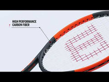 Load and play video in Gallery viewer, Wilson Burn 100S V4.0 Unstrung Tennis Racquet
 - 4