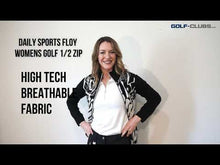 Load and play video in Gallery viewer, Daily Sports Floy Womens Golf 1/2 Zip
 - 6